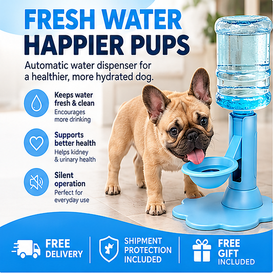 AquaPup automatic water dispenser with free delivery