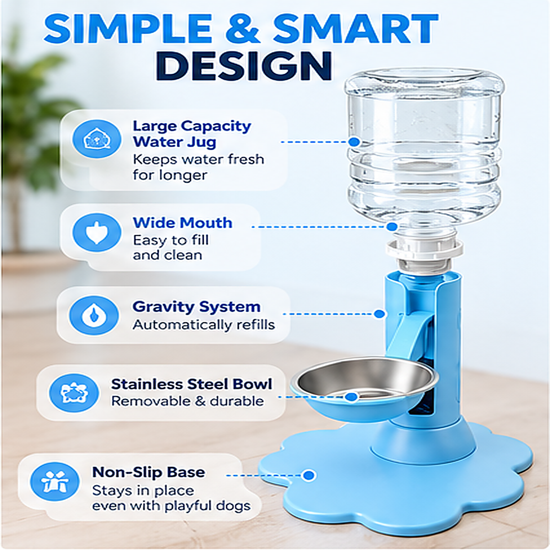 AquaPup automatic water dispenser product features